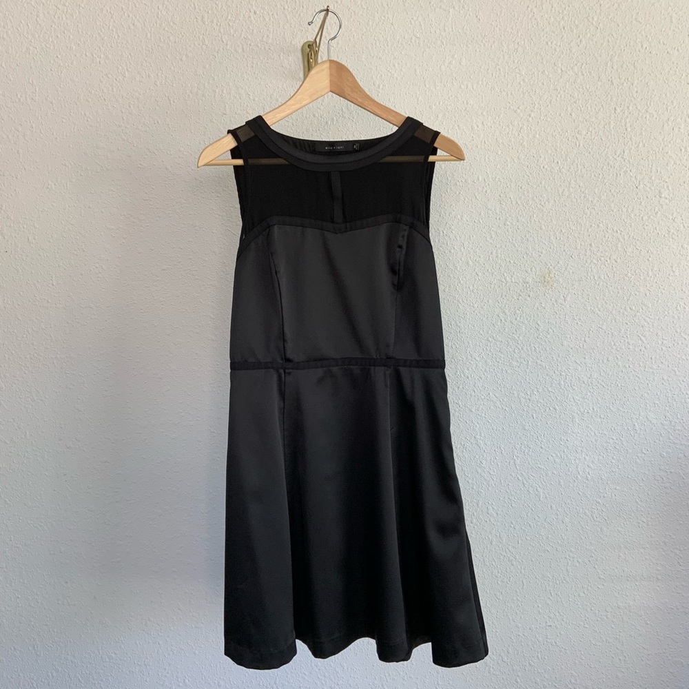 Black Satin Dress